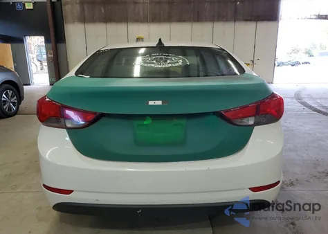 2014 Hyundai Elantra Se from USA, damaged, VIN 5NPDH4AE3EH509506